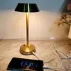 Lámpara de Mesa Decorativa Velas Magcharm, Lámpara de Escritorio Ambiental, Luz para Dormir Mesita de Noche Restaurante Dormitorio, Luz de Noche Recargable para Bar