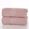 Toalla facial de algodón puro de hilo simple para el hogar, Toalla facial de algodón ligera para parejas, Venta al por mayor en supermercados, Suave, Absorbente y libre de pelusa