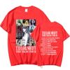 Camiseta Gráfica Taylor the Eras Tour 2023 World Tour Masculina Feminina