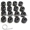 Aplicável a Volkswagen New Jetta Golf 6 Bora Sagitar Magotan Tampa decorativa de calota de pneu C parafuso preto antifurto