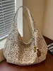 Bolsa tote grande transfronteiriça para mulheres, nova moda outono 2026, bolsa de trabalho, design de nicho, bolsa de ombro e de mão