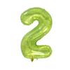 Set de globos de cristal gelatina popular al por mayor transfronterizo de 32 pulgadas 40 pulgadas versión estadounidense de cuerpo delgado de película de aluminio globo digital