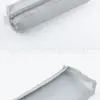 Bolsa de Malla Transparente Simple sin Estampado Estilo Creativo Bolsa con Cremallera Bolsa para Papelería Bolsa de Papelería para Exámenes Popular en Internet Explosiones