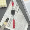 [Pulseira de Relógio] Adequada para Apple S12iwatch Pulseira de Relógio com Padrão de Estrela Cravejada de Diamantes em Forma de Cruz S10987Se Pulseira de Pulso para Relógio