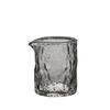 Taza uniforme creativa Vidrio de borosilicato alto dispensador de té patrón de corteza justo hogar recto vidrio transparente taza justa