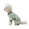 Ropa de casa de felpa para otoño e invierno, de cuatro patas, cálida y cómoda, con diseño de dibujos animados lindos, adecuada para perros pequeños y medianos, Ropa para mascotas