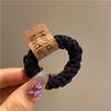 Liga de Goma Gruesa Multihilo de Alta Elasticidad Cuerda para el Cabello para Mujer Adorno para la Cabeza Duradera Linda Banda para el Cabello de Oso Diadema para Cola de Caballo
