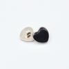 Botones Metálicos, Botones Decorativos de Corazón de Melocotón Pequeño de Alta Gama con Puntos para Camisa Cardigan, Botones de Moda para Ropa Cosidos a Mano para DIY