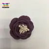 Acessórios de cabelo flor de couro estilo coreano DIY bolsa de tecido tridimensional flor Flor peça de flor flor couro sintético de microfibra