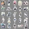 50 pegatinas de graffiti para archivadores azules personalizadas transfronterizas de juego bidimensional decoración para funda de teléfono móvil computadora tableta pegatinas