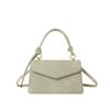 Bolso Pequeño de Mano Simple con Textura Retro Estilizado Francés para Mujer 2024 Nuevo Bolso Cuadrado Pequeño de Hombro Cruzado de Moda