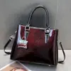Bolso de Mano Casual Retro 2025 Gran Capacidad Estampado de Serpiente Bolso de Hombro Versátil de Temperamento Bolso Cruzado