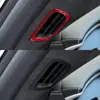 Adecuado para Chevrolet Corvette C7 14-19 panel de instrumentos de soldadura fuerte de carbono rejilla de ventilación de desempañado accesorios de modificación interior