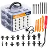 Kit de Reparo de Para-choque de Carro com Caixa 635 Peças Clipes de Parafuso de Expansão Conjunto de Painel de Porta Para-lama Caixa Porta de Carro