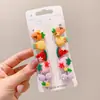 2025 Nuevo Pasador de Flor de Cerezo para Niña Linda Pinza para Flequillo Lateral Accesorios para Cabello Roto Infantil Dulce Adorno para la Cabeza