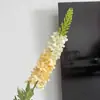 Tallo Único de Lirio Cola de Tigre, Decoración de Boda, Flor de Cola de Zorro, Hierba Cola de Zorro, Delphinium, Violeta, Jacinto Flor Artificial
