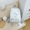 Mochila escolar para chicas de secundaria, mochila estilo coreano ins con estampado de leopardo para estudiantes de preparatoria, mochila de viaje para niñas, bolso de mujer de gran capacidad