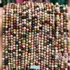 2mm 3mm 4mm Piedra Natural Facetada Bolas Pequeñas Cortadas Facetadas Cuentas Sueltas Accesorios para Joyería DIY Pulsera con Cuentas Collar Al por Mayor
