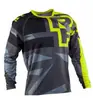 Camisetas Respiráveis para Uso Externo no Atacado, Tops de Manga Longa, Roupas de Motociclismo Off-Road de Verão para Homens, Roupas de Corrida, Roupas de Ciclismo, Roupas de Downhill