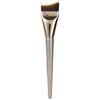 Set de Pinceles de Base Curvos Cola de Pez Negro Esponja de Polvo Piña Paleta de Maquillaje Líquido Stick Pincel Corrector Hoja de Media Luna