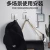 Ganchos sin Clavos, Ganchos Multifuncionales Fuertes para Montar en la Pared, Ganchos Fuertes con Adhesivo, Estantes de Cocina, Estanterías de Almacenamiento, Esenciales para Dormitorio