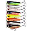Cebo flotante de agua Luya Bait Son Dog de 55 mm y 5 g, cebo blanco Raffe para pesca de trucha con boca de caballo