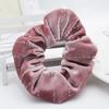 Accesorios para el cabello para mujer Anillo para el cabello de terciopelo dorado Aro para la cabeza Raya oblicua Flor dorada Bola para el cabello Accesorios para el bolsillo del cabello Productos pequeños