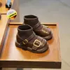 Zapatos tipo calcetín elegantes para bebé niña para primavera y otoño, zapatos de suela blanda para niños pequeños de 0 a 3 años, zapatos de princesa, botines cortos de felpa para niñas
