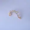 Pendientes creativos de personalidad individual transfronterizos de Europa y Estados Unidos, aretes colgantes exagerados con incrustaciones de diamantes, joyería para mujer, estilo retro