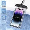Funda Impermeable para Teléfono Móvil, Bolsa Transparente de Alta Definición con Pantalla Táctil para Buceo, Pesca al Aire Libre, Natación, Rafting, Bolsa Universal a Prueba de Lluvia para Teléfono Móvil