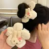 Laço Fofo Estilo Coreano Miffy Coelho Elástico para Cabelo Listrado Menina Doce Corda de Cabelo Rabo de Cavalo Scrunchie Coque Elástico para Cabelo