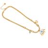 [Bingmeng] Joyería transfronteriza europea y americana collar de ojo con goteo de aceite collar de cruz de personalidad acero inoxidable N1298