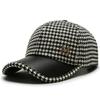 Gorro Espeso de Espiga para Mujer Otoño e Invierno, Gorra de Béisbol Moda Estilo Coreano Estilo Chanel, Gorra Versátil Estilo Británico Pico de Pato, Transfronterizo