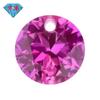Huagang Gem Single Hole 3# Red Corundum Red Bare Stone Atacado No.3 Sintético Artificial Red Hole Drilling Wuzhou