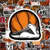 50 Frases Inspiradoras Baloncesto Deportes Personalizado Dibujo Animado Creativo DIY Funda para Teléfono Equipaje Pegatinas Impermeables