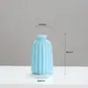 Jarrón de Cerámica Ins Transfronterizo Inserto Pequeño para Flores Jarrón Simple Moderno para Escritorio de Oficina Maceta para Plantas Hidropónicas Flor Seca