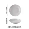 Conjunto de Louça Cerâmica Série Meia Lua Minimalista para Uso Doméstico, Combinação de Tigelas, Pratos e Colheres em Cor Sólida, Tigelas de Arroz, Travessas e Tigelas para Macarrão