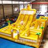 Nuevo Parque Cuadrado al Aire Libre, Puesto Castillo Inflable Tobogán, Interior Travieso Trampolín Castillo Fabricante Personalización