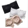 Top Tubo Strapless de Encaje Antideslizante Ropa Interior Grande Chaleco Glow Antideslizante con Almohadilla en el Pecho Base Espalda Hermosa Envolviendo el Pecho
