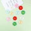 Patches de Bordado de Girassol Bordados à Máquina Conjunto de Flores Pequenas Coloridas para Roupas, Bolsas, Sapatos, Chapéus, Patches Artesanais DIY