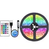 Fita de LED 5V Baixa Tensão Usb5050Rgb 24 Teclas Infravermelho Bluetooth Dimerização Inteligente e Mudança de Cor Luz Ambiente Suave para Sala de Estar
