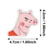 Nuevo set transfronterizo de 50 piezas de pegatinas divertidas, humorísticas y creativas para decorar botellas de agua, equipaje, tabletas y teléfonos, impermeables