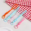 Lindo cordón para teléfono corto de dopamina de Xiaohongshu, accesorio de cordón llavero de cuerda colorida de dopamina