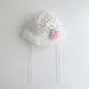 Sombrero de Verano Qiunan para Niños, Sombrero de Pescador Delgado de Encaje para Niñas, Sombrero de Palacio para Bebés, Sombrero de Sol con Protección Solar para Niñas y Bebés