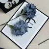 Rama Individual con Piruleta de Hortensia Grande en Ambos Extremos, Arreglo para Boda, Arte Floral, Flores de Seda, Decoración para el Hogar de Alta Calidad, Flores Artificiales