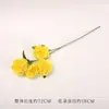 Nuevo modelo de ramo artificial de peonías de Luoyang para decoración de interiores del hogar, flores artificiales de seda para escenarios de bodas y accesorios para fotos, flores de peonía