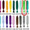 Peluca de Fibra Química Trenzas Grandes para Hombres y Mujeres Extensiones de Cabello Personalizadas 165g 41Pulgadas X-Pression Trenzas Cabello