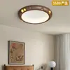 [Estrictamente Seleccionado] Lámpara de Techo Estilo Medieval Redonda Creativa Moderna Casual Restaurante Espectro Completo Protección Ocular Lámpara para Estudio