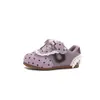 Tênis femininos estilo coreano, nova coleção primavera/outono 2026, sapatos de malha respiráveis para crianças, tênis de treino alemães para bebês, sapatilhas femininas de bolinhas