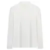 Camiseta térmica de doble cara para hombre de otoño e invierno, capa interior cálida con cuello semi-alto, nueva camiseta de manga larga cálida engrosada